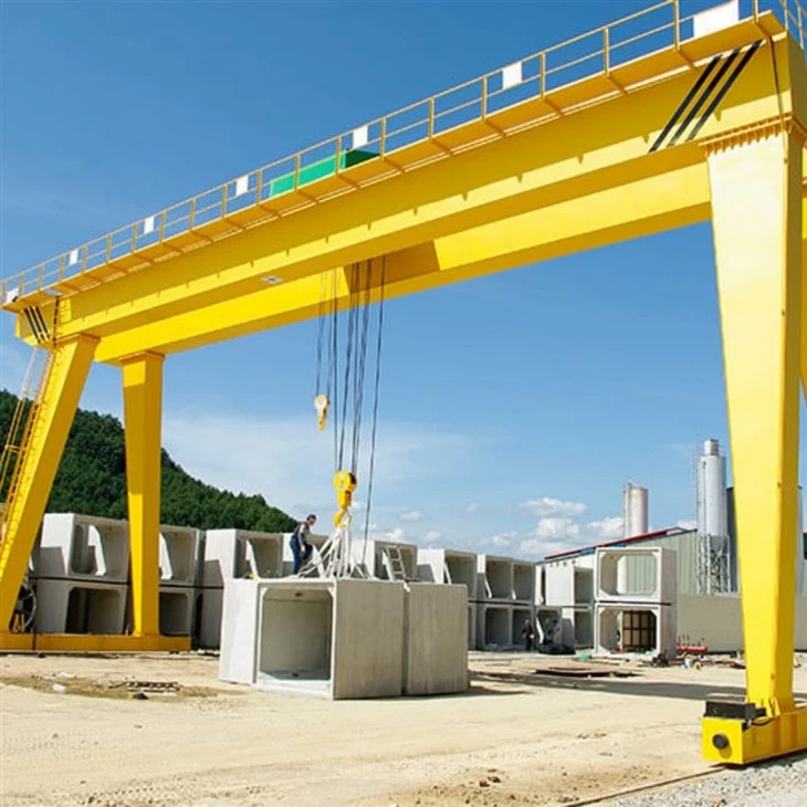 Mobile Gantry Wheel Hoist Crane