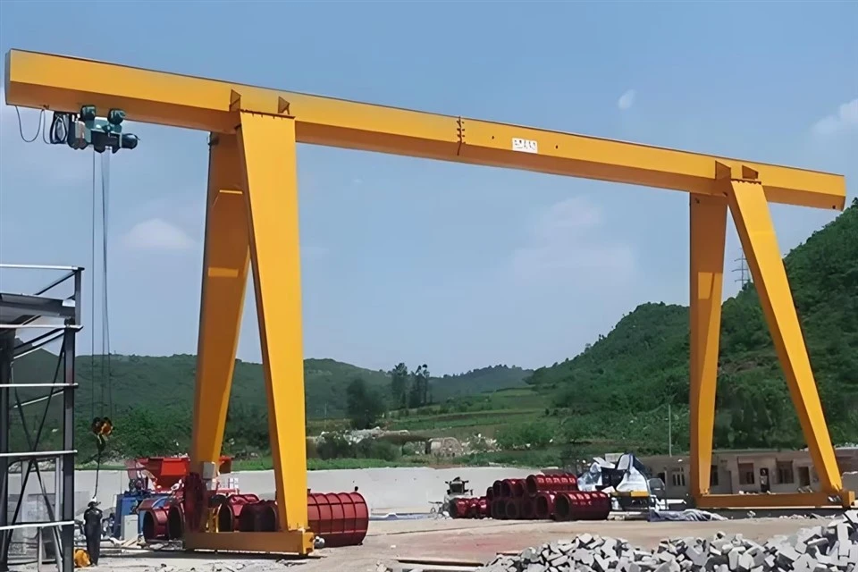 single beam gantry crane-2